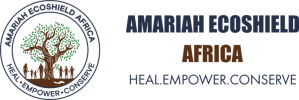 Amariah EcoShield Africa logo - African Script client