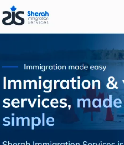 Sherah Immigration Services - African Script client project